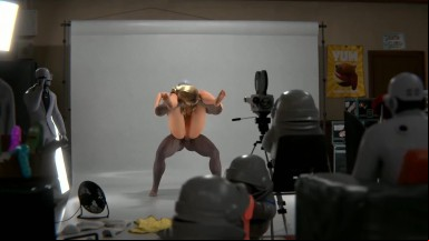 Sabrina practicing juno position